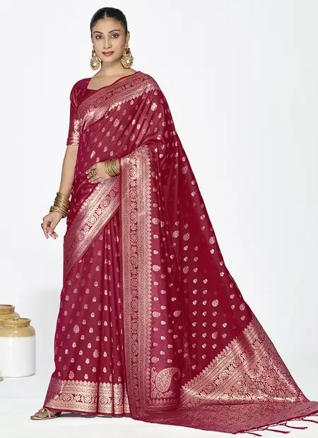 Vellora Vol 1 Banarasi Silk With Weaving Work Sarees Wholesale In India